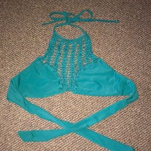 crochet bikini top